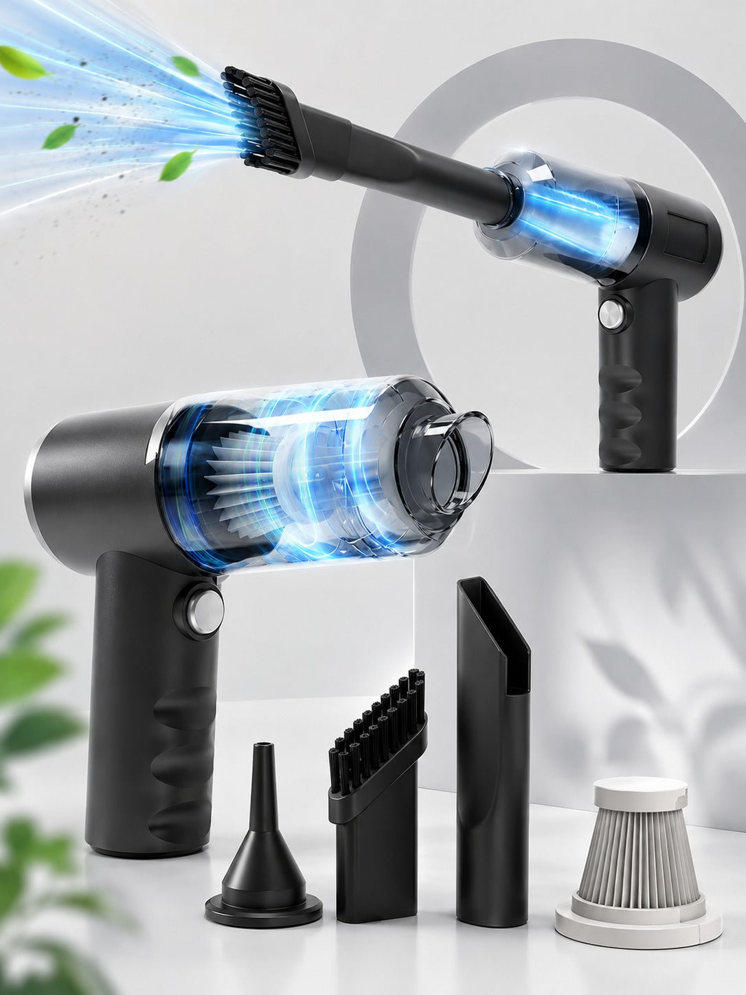 Aspiradora de Mano Inalámbrica de Alta Potencia